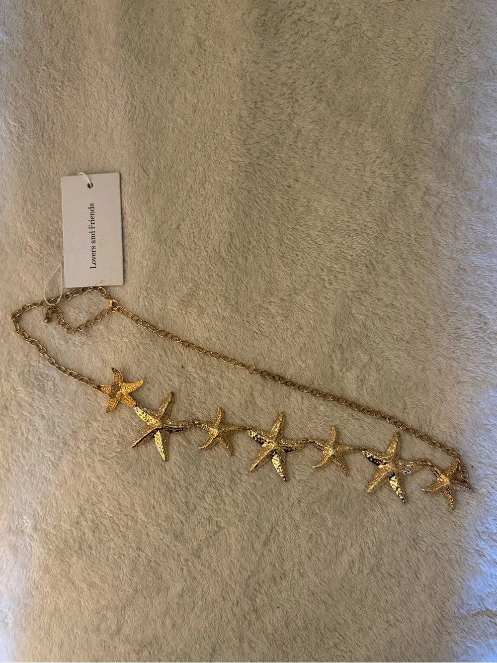 NWT Revolve Gabriella Belt in Gold